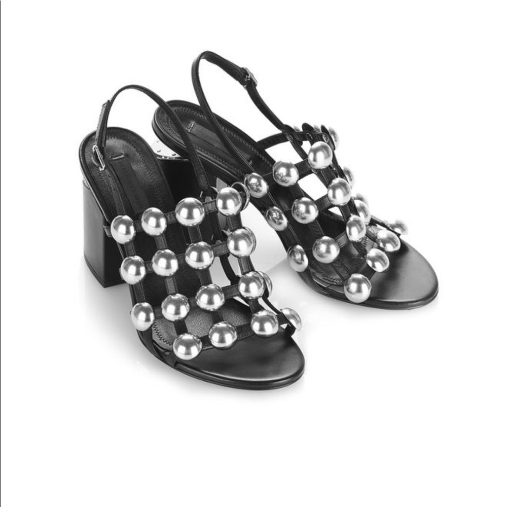 Alexander Wang Nadia Studded Sandals 6.5